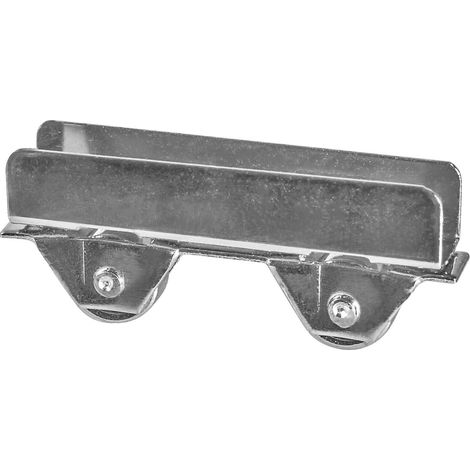 Laufwagen Glasschiebetür Glastür Laufschiene Bodenschiene Schiebetür Laufrolle 6 mm (1/3)