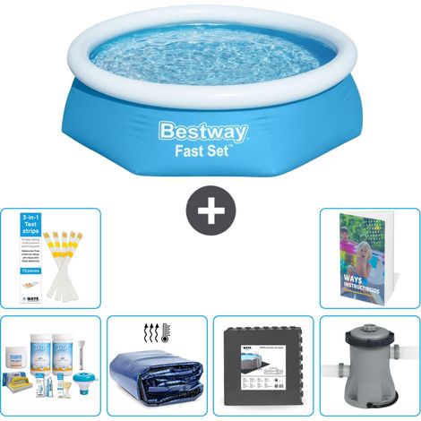 Bestway Fast Set Rund - 244x61 cm - 7-teilig  S59 (1/5)