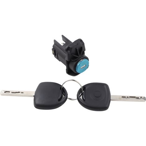 1 jeu de cylindres de serrure pour porte conducteur avant gauche avec 2 clés compatibles avec Corsa D 2006-2014 9072465890 172371096 (1/5)