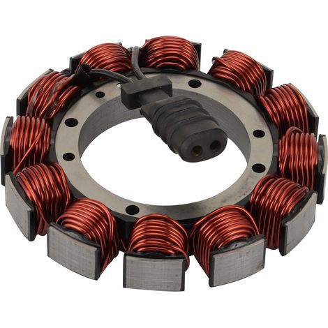 Stator coil suitable for Harley Sportster 32 Amp charging system, part number 29970-88C/29957-81B, high efficiency generator coil. (1/3)