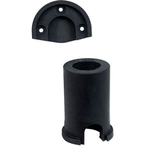 Schallschutz-Set für Press-Wandwinkel lang 78 mm - 1/2 Zoll