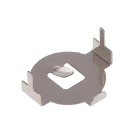 Clip pour pile 1 x RS PRO CR1220, raccordement Traversant ( Prix pour 1 )