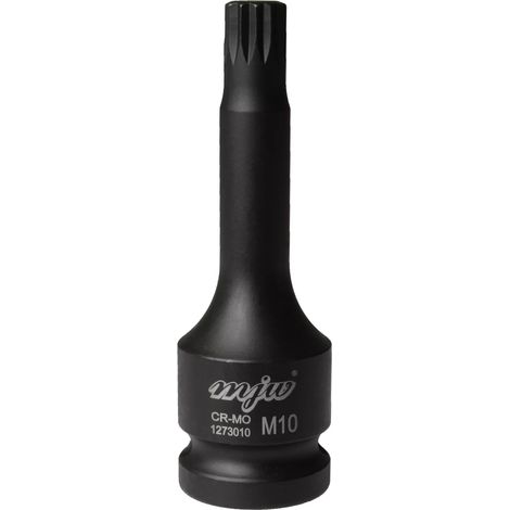 MJW Douille à chocs à tige longue 1/2" SPLINE M10 (1/3)