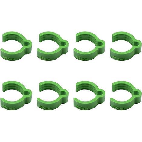 8 Clips de Tuyau en Spirale pour Tuyaux de 27mm - Compatible avec Extracteurs de Poussière et Ponceuses (1/5)