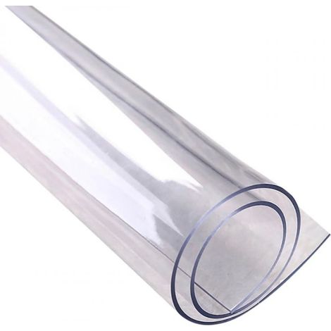 Wasser- und ölabweisende PVC-Tischdecke – mattierte Oberfläche 1,6 mm dick – 40 x 40 cm (1/5)