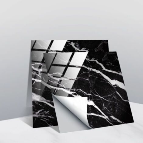 20 adesivi effetto marmo per cucina, bagno, paraschizzi, in PVC, impermeabili, resistenti all'olio, autoadesivi fai da te, nuovi adesivi murali, decorazione d'interni