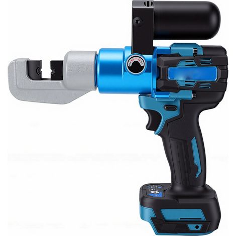 Pince à sertir électrohydraulique compatible avec les pinces à sertir sans fil Makita BL1815, BL1820, BL1830 et BL1840 (60 kN, course de 12 mm). (1/5)