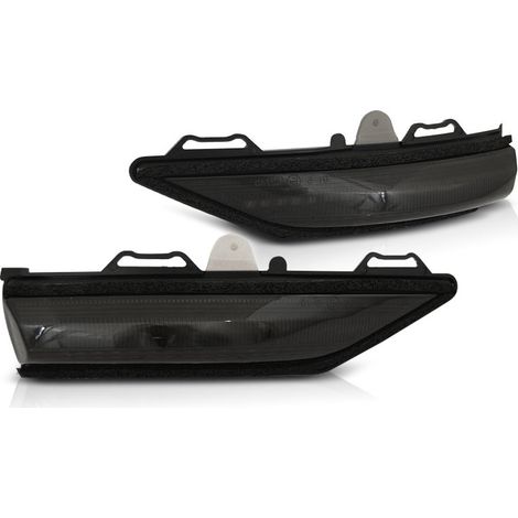 Rétroviseur clignotant FORD FIESTA MK8 HATCHBACK 17- LED FUMÉE (1/4)