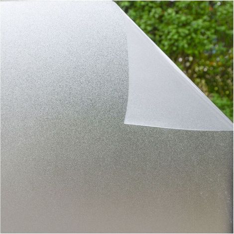 Film pour Fenêtre 50x200cm autoadhésive statique verre dépoli Lait (1/3)