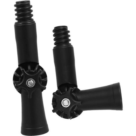 rallonges avec joint coudé et adaptateur pivotant, joint universel réglable pour balai, compatible avec les modèles américains. (1/5)
