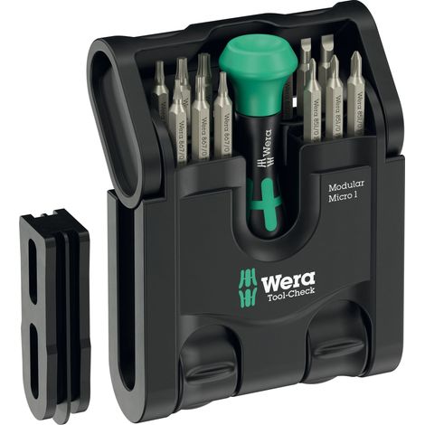 Wera Tool-Check Modular Micro 1 Set di strumenti verde (1/5)