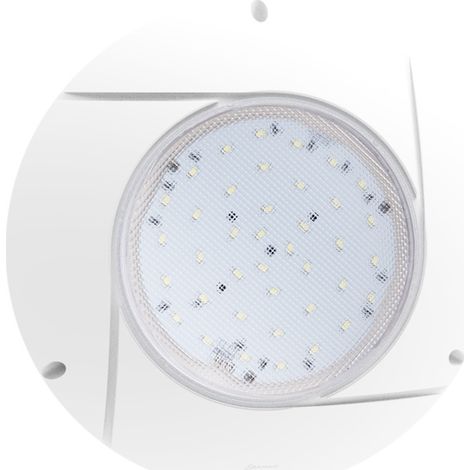 Projecteur LED plat 13W pour éclairage piscine – 1450 lumens – Blanc – IP68 – Kit d'installation inclus – Seamaid