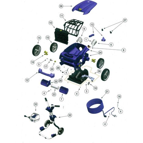 30.Bloc moteur robot Vortex 3