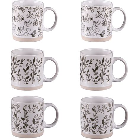 Table Passion - Coffret de 6 tasses Bucolique 18 cl (1/2)