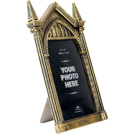 Cornice Portafoto Specchio delle Brame Harry Potter 23x10cm Oro Peraga Christmas