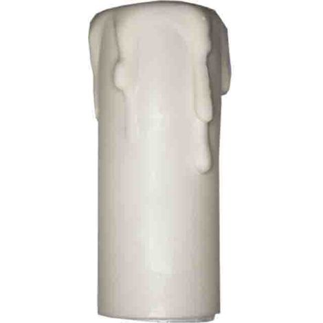 Solera – Fausse bougie E14 décorative effet bougie – Culot E14 standard – Finition blanche élégante – Ambiance chaleureuse et cosy (1/2)