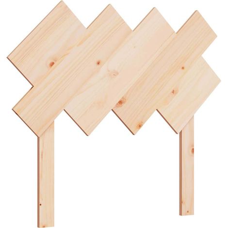 Maison Exclusive - Cabecero de cama madera maciza de pino 92x3x81 (1/5)