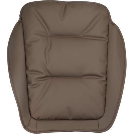 1 coussin de siège antidérapant, cuir nappa, mousse mémoire, protection usure, universel voiture bureau maison (1/4)