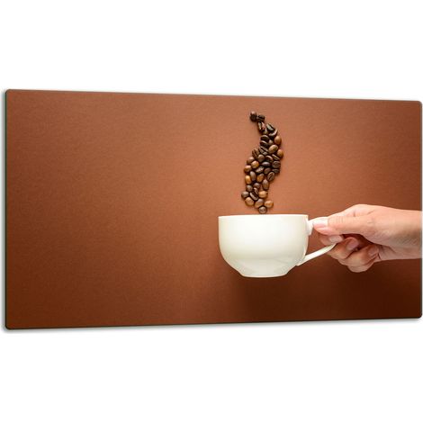 Glasschneidebrett 52x30 Kaffee (1/5)