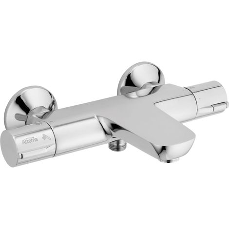 mitigeur - bain / douche - thermostatique - alterna concerto 3 - laiton - alterna 7725411 (1/2)