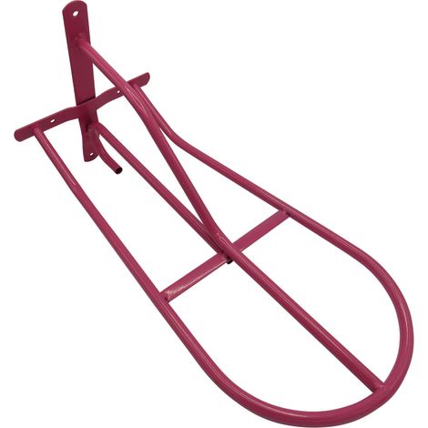 Saddle Rack Wall Mounted (Horse Riding Stable Stand Pink) (1/5)
