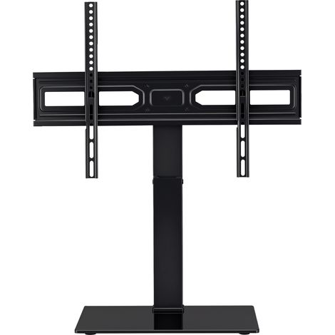 Wiltec TV Ständer für 32"-65", Fernsehständer bis 40 kg, schwenkbare Fernsehhalterung max. VESA 400 x 400, freistehender Bodenständer ohne Bohren