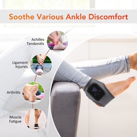 Lotto di 2 Massaggiatori di Piedi 3 in 1 con Chaleur 3 Modalità Portatile 2000 mAh Ricaricabile per Soulagement et Vitalité des Jambes - AUTRES (1/3)