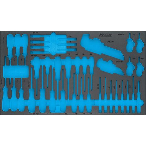 Garniture en mousse souple bimatière 163-527L ∙ L x l : 691 mm x 392 mm (1/2)