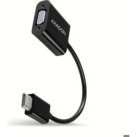 Adaptateur HDMI vers VGA - - RVH-VGN - Couleur Noir - Compatible WUXGA - Résolution WUXGA
