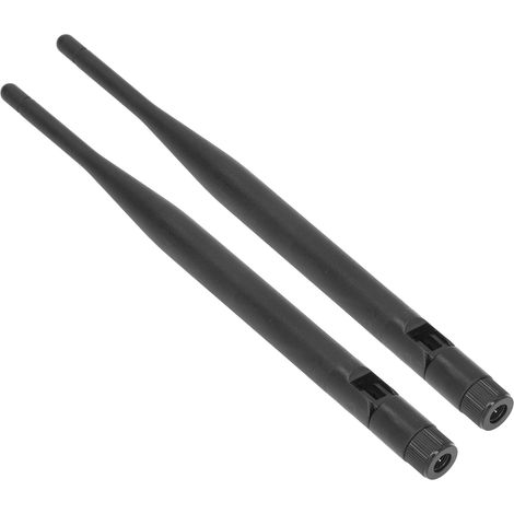 Antenne omnidirectionnelle 5DBI GSM GPRS 2G 3G LTE 4G, paire de 2, gain élevé, tige pliable, bande complète, récepteur sans fil (1/5)