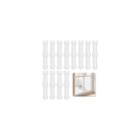 Set di 12 zanzariere, alternative alle zanzariere magnetiche, accessori autoadesivi, facili da installare. (1/5)