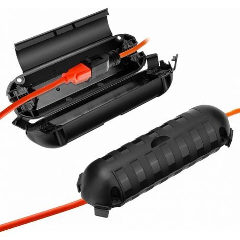 – 2er-Pack wasserdichte Steckdosen – Schutzart IP54 – Schutz gegen Wasser und Staub – Einfache Außenmontage (1/5)