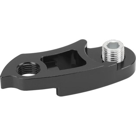 Schaltwerksverlängerung für Fahrräder, schwarze Halterung aus Aluminiumlegierung zur Rahmenverlängerung und Gangschaltung (1/5)