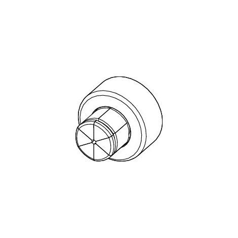 TECE 720221 TECEflex PMA 40 63 Tête d'expansion 63 mm