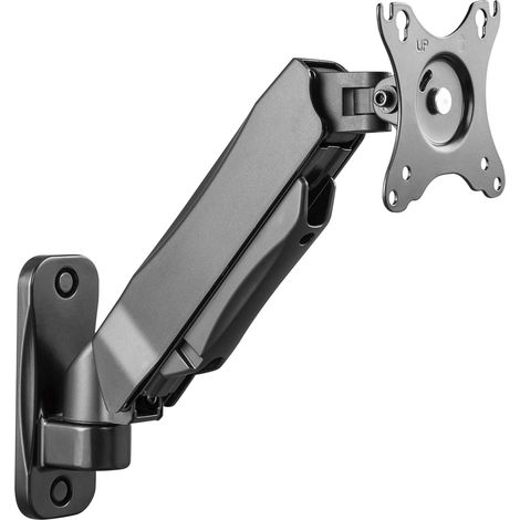 Support Mural Écran PC TV 13 17 19 22 24 27 28 32 Pouces VESA 75x75 100x100 Orientable Inclinable Rotatif Universel Fixation Murale TV QLED OLED LED LCD Écran incurvé (1/5)