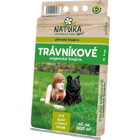 Abono orgánico para césped AGRO NATURA 8 kg