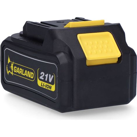Garland 84114 batteria ricaricabile nera 21 volt