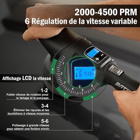 S2 Polisher, Batteries Car Orbital Polisher (1/3)