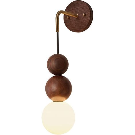 Lampe à la Maison décoration Japonais Bedside au Milieu du siècle Micère Wabi Sabi Coube à Chambre Moderne Vanité Murm（Avec source lumineuse）
