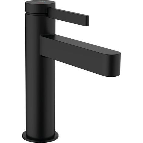 Hansgrohe Finoris - Mitigeur de lavabo avec bonde, CoolStart, EcoSmart, noir mat 76025670 (1/2)