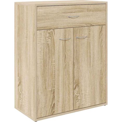 Maison Exclusive - Credenza Rovere Sonoma 60x30x75 cm in Legno Multistrato