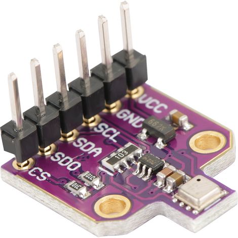Carte de développement ultra-compacte pour capteur de température et d'humidité CJMCU-680 BME680, pression et hauteur (1/5)