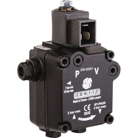 Pompe à fioul avec électrovanne – Sur circuit gicleur – Régulateur de pression intégré – Utilisation bitube – Besoin D'Habitat