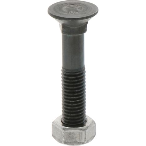 Boulon de charrue, filetage M12, longueur 65 mm, 8,8 DIN 608, pour charrue agricole 3200850
