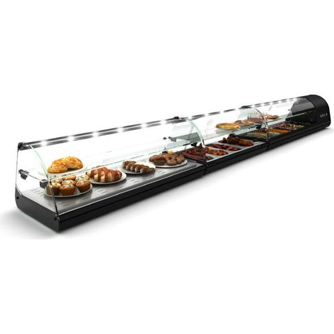 Vitrine à Tapas Réfrigérée Standard - 1788 mm - 2 Étagères - Éclairage CP - Sayl (1/3)
