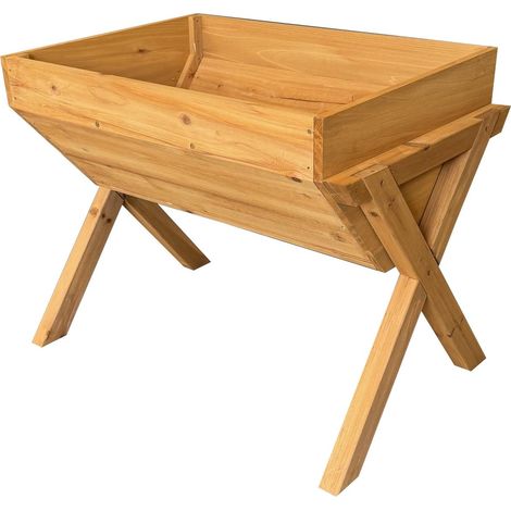 Veg-Trough Wooden Raised Vegetable Bed Planter (100cm)