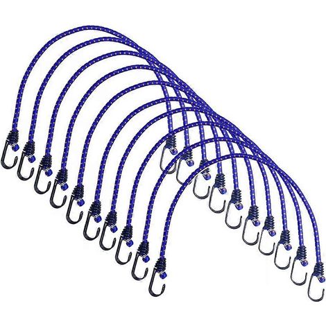 Hochelastisches Bungee-Seil mit Haken zum Befestigen von Zelten und Gepäck, Outdoor-Zubehör, A (1/5)
