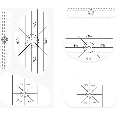 150 étiquettes adhésives pour l'entraînement au golf, autocollants pour clubs de sport, aides à l'entraînement pour améliorer la précision et la distance du swing. (1/5)