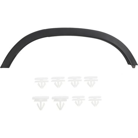 Fibre de carbone enveloppe de barre arrière auto universelle séparateur d'angle lèvre arrière (1/5)