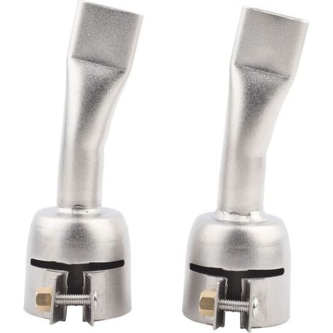 Buse De Soudage - Acier Inoxydable - Pour Pistolet À Air Chaud - Compatible Avec Feuilles PVC PP - 2 Pièces (1/5)
